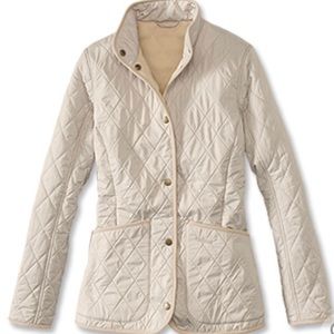 Barbour Combe Polarquilt Jacket in Mist